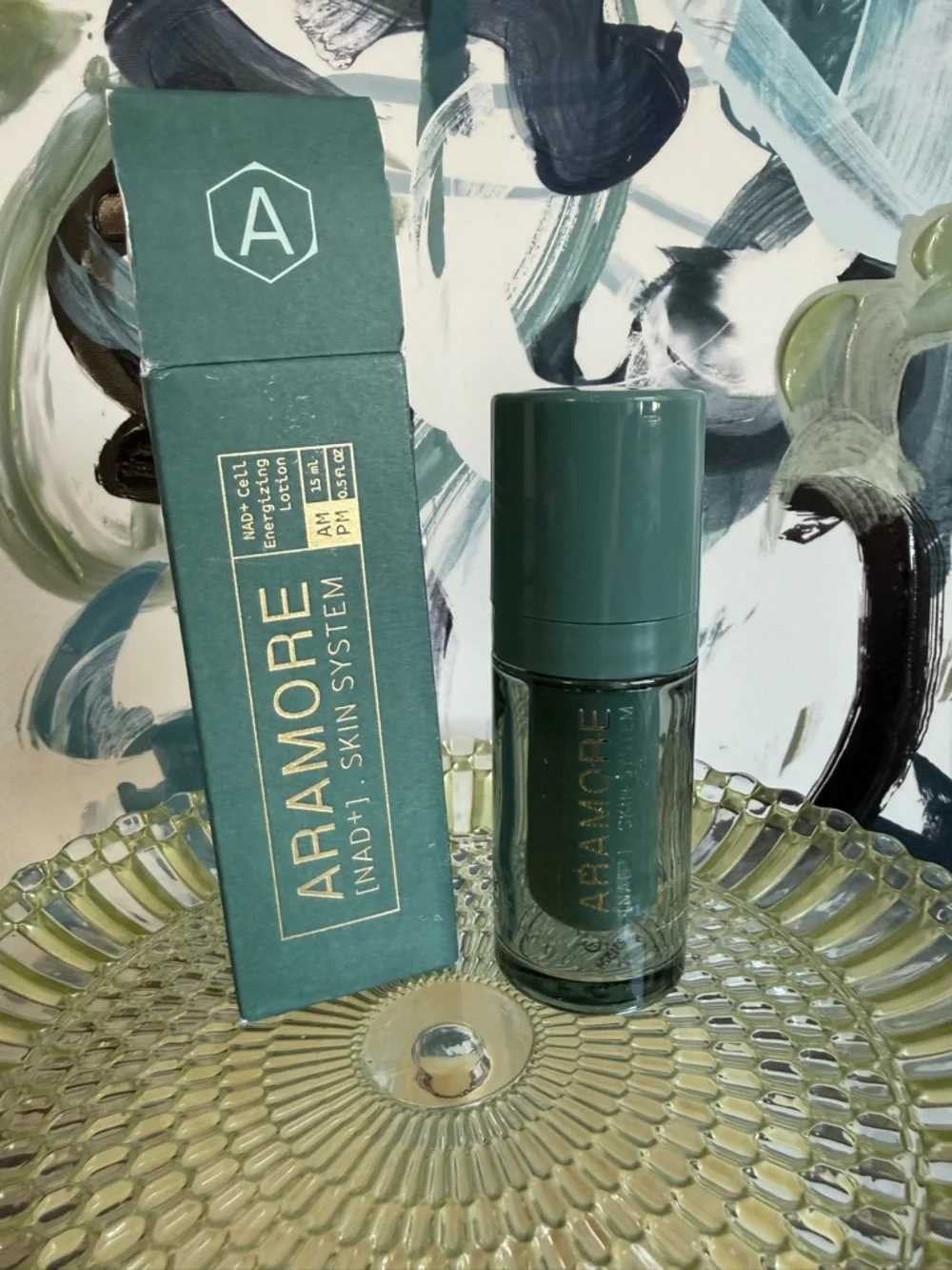 *NIB 15ml* ARMORE NAD+ Cell Energizing Treatment — Sage Green Serum
